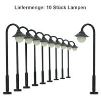 LED Straßenlampen N Z Laternen Leuchte höhenverstellbar 2 - 3,5cm 10 Stück S1209