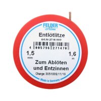 Entlötlitze Sauglitze 1mm 1,5mm 2mm 2,5mm...