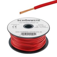 Litze Kabel 0,5mm² LIY Kupferschaltlitze 50 Meter Spule 0,50mm² Cu Ringleitung