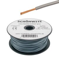 Litze Kabel 0,5mm² LIY Kupferschaltlitze 50 Meter Spule 0,50mm² Cu Ringleitung