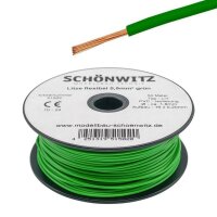 Litze Kabel 0,5mm² LIY Kupferschaltlitze 50 Meter Spule 0,50mm² Cu Ringleitung