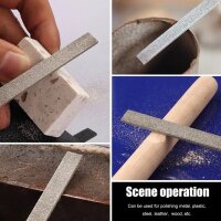 Diamant Nadelfeilen Schlüsselfeilen Set 10 / 5 Mini Diamantfeilen Micro Feilen