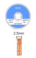Entlötlitze Sauglitze Set 1 1,5 2 2,5 3 3,5 4mm...