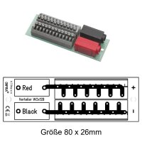 Stromverteiler Verteilerleiste Labornetzteil Verteiler 4mm Bananenstecker A2114