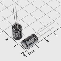 Elko Kondensator 470 / 1000 µF 16V 25V 35V Flackerschutz Stützkondensator THT