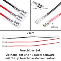 Kippschalter Wippschalter Switch Rund Snap-In 12V LED 3 Pin Ø 20mm Schalter SPST