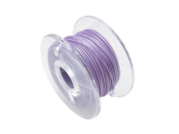 Microlitze Microkabel Decoderlitze FEP Litze flexibel 0,014mm² 36 AWG 10m Spule Lila / Violett 10 Meter
