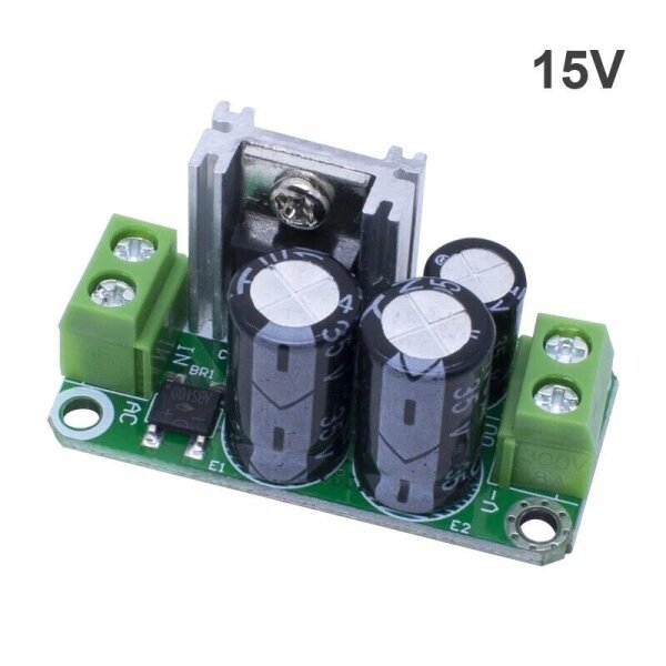 Spannungsregler Spannungswandler AC/DC 5V 6V 9V 12V 15V 18V 24V Gleichrichter 15V DC