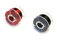 Kupferlackdraht Lackdraht rot schwarz 0,1mm CU-Draht auf...